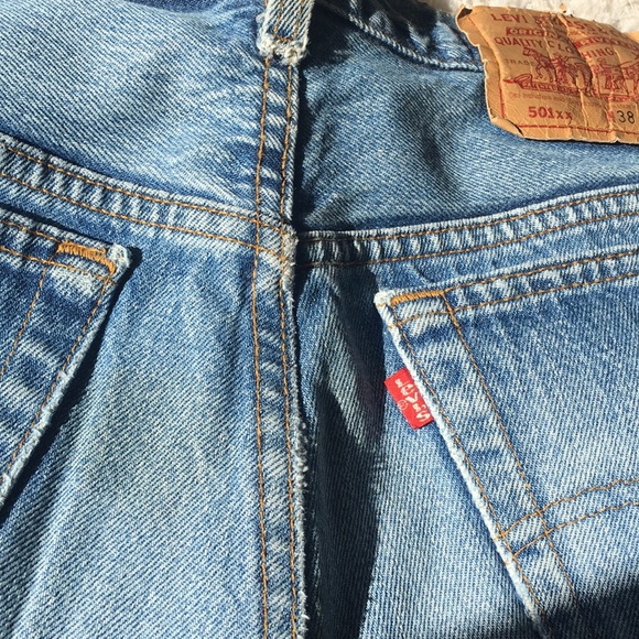 501XX Levi’s vintage 38 by 38 shrink to fit